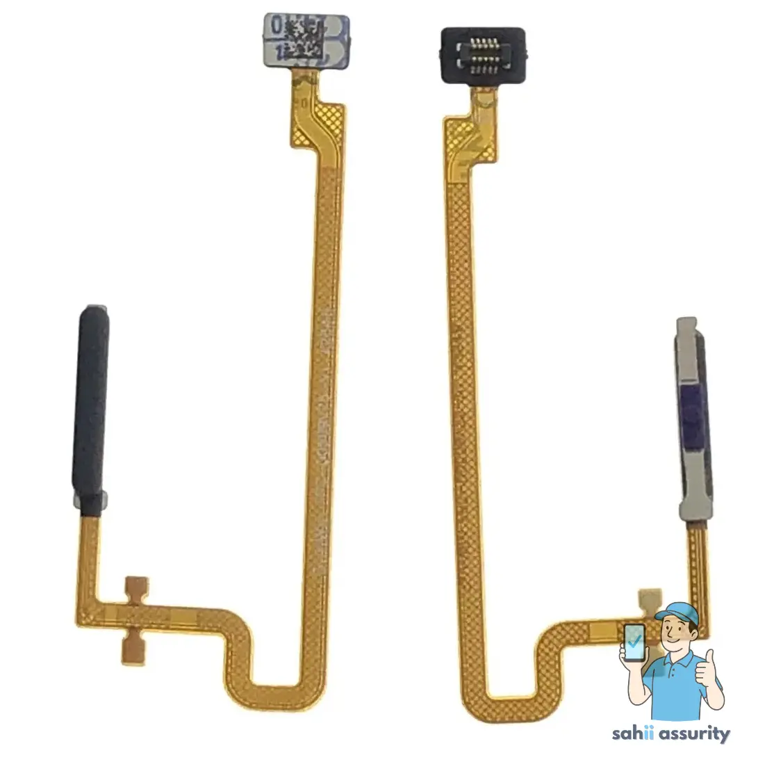 Fingerprint Sensor with Flex Cable for Infinix Hot 30 5G Black